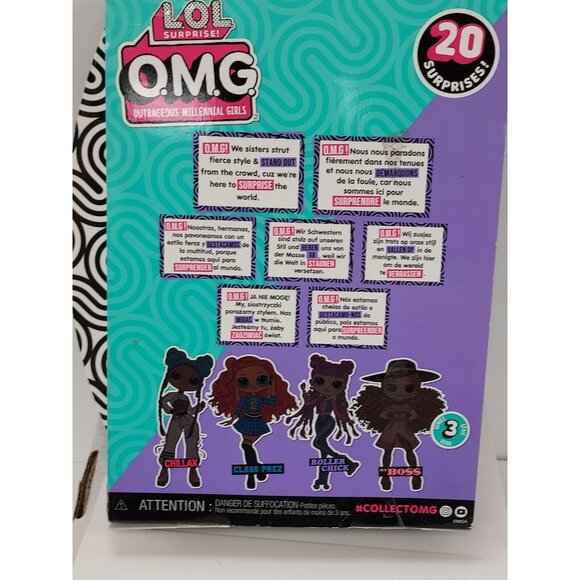 Roller Chick L.O.L. Surprise! O.M.G. Doll MGA Entertainment with accessories - Picture 4 of 10